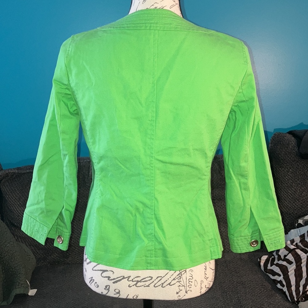 Talbots Single Button Jacket, 4 Petite - image 4